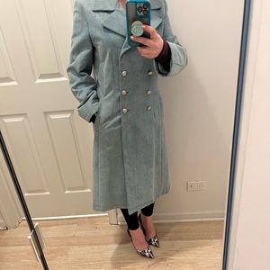 Rena Lange blue denim coat size6